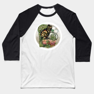 Pretty little swirly butterfly Baseball T-Shirt